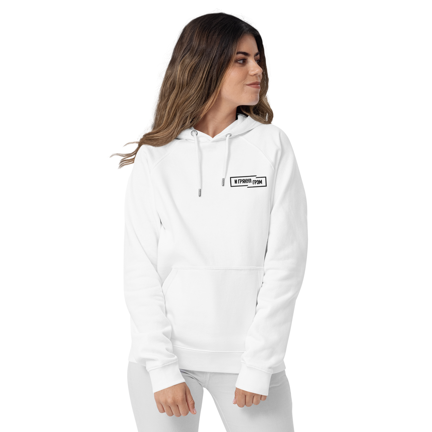 Реглан с вышитым логотипом Грэма, унисекс